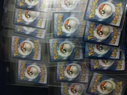 22 pokemon cards, horsea, garchomp, charizard, mimikyu, pics of backside also!!! - Image 3