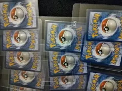 22 pokemon cards, horsea, garchomp, charizard, mimikyu, pics of backside also!!! - Image 4