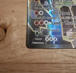 Zygarde EX 54a/124 Fates Collide Alternate Full Art Promo Near Mint Pokemon - Image 5