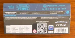 Phantasmal Flames Pokemon Center Exclusive ETB Elite Trainer Box Factory Sealed - Image 4