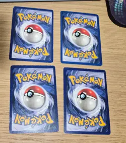 Pokemon Base Set Starter Combo Lot (Bulbasaur, Charmander, Pikachu, Squirtle) - Image 2