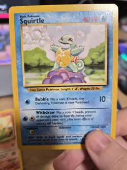 Pokemon Base Set Starter Combo Lot (Bulbasaur, Charmander, Pikachu, Squirtle) - Image 4