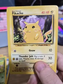 Pokemon Base Set Starter Combo Lot (Bulbasaur, Charmander, Pikachu, Squirtle) - Image 5