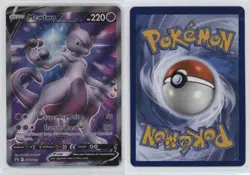 Mewtwo V Pokemon Sword & Shield Black Star Promo #SWSH229 - Image 3