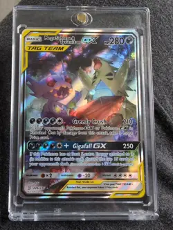 Pokemon Mega Sableye & Tyranitar GX 226/236 Alternate Art Unified Minds Tag Team - Image 1