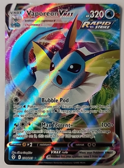 Vaporeon Vmax 30/203 Pokemon Evolving Skies NM - Image 1