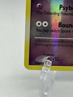 Spoink 121/146 Reverse HOLO Pokemon Legends Awakened Common 2008 MP - Image 2