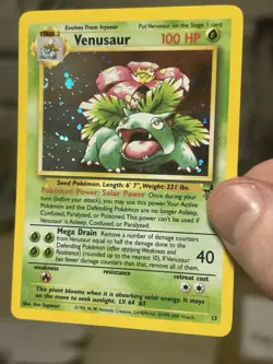Venusaur 13/53 LP Wotc Black Star Promo Holo Pokemon TCG - Image 4