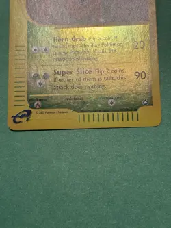 Pinsir 101/147 Aquapolis Reverse Holo eReader Pokemon TCG LP - Image 5