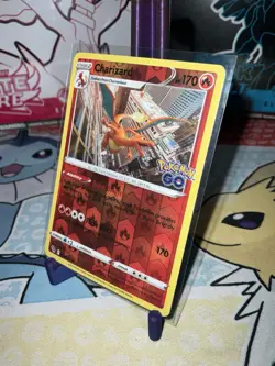 Charizard 010/078 - Pokemon GO Reverse Holo - NM - Image 2