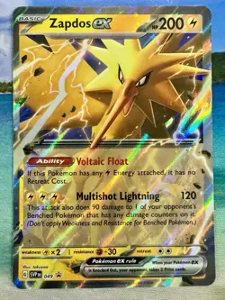 Zapdos EX SVP 049 Promo Scarlet And Violet 151 Pokemon TCG NM - Image 1