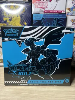 Pokemon Scarlet Violet Black Bolt Elite Trainer Box-Factory Sealed ETB - Image 1
