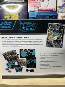 Pokemon Scarlet Violet Black Bolt Elite Trainer Box-Factory Sealed ETB - Image 2