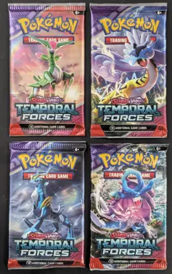 Lot of (180) Pokemon Scarlet & Violet SV05 Temporal Forces Sealed Booster Packs - Image 2