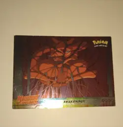 1999 Topps Pokemon Movie Edition Mewtwo Strikes Back Awakenings RAINBOW FOIL - Image 1