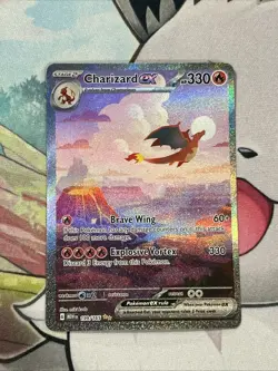 2023 Pokemon SV 151 Charizard ex Special Illustration Rare #199/165 - Image 1