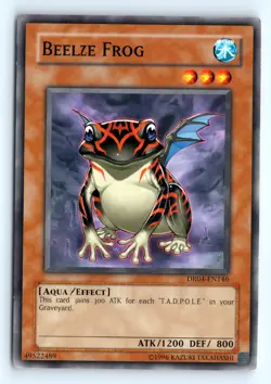 Yu-Gi-Uh Beelze Frog #DR04-EN146 Dark Revelation Volume 4 tcg LP - Image 1