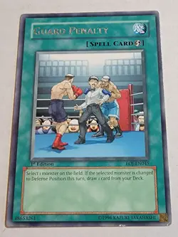 Yu-Gi-Oh! Guard Penalty EOJ-EN045 Rare 1st Edition - Image 1
