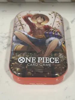 One Piece Tin Pack Set Vol. 2 Monkey.D.Luffy Factory Sealed - Image 1