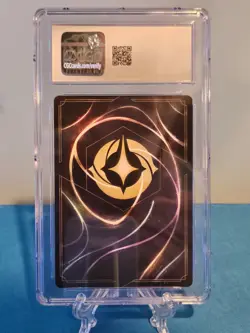 Tinker Bell Giant Fairy Glimmer Foil Promo Disney Lorcana CGC 9 - Image 3