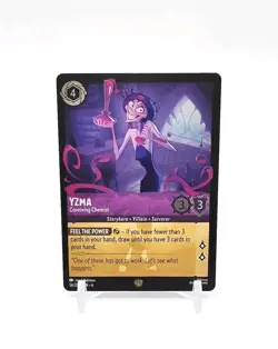 YZMA Legendary Cold Foil Disney Lorcana TCG Azurite Sea No. 56/204 - Image 1