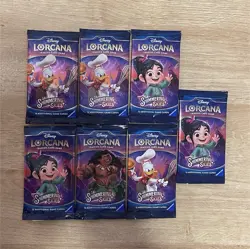 Disney Lorcana Shimmering Skies Booster Pack (7 Packs) Factory Sealed - Image 1