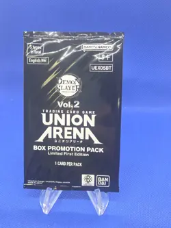 SEALED Union Arena Demon Slayer Vol 2 Box Promotion Pack Limited First Edition - Image 1