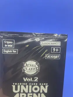 SEALED Union Arena Demon Slayer Vol 2 Box Promotion Pack Limited First Edition - Image 2