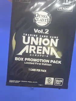 SEALED Union Arena Demon Slayer Vol 2 Box Promotion Pack Limited First Edition - Image 3