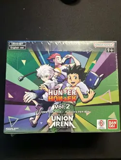 Union Arena CCG: Hunter x Hunter Vol. 2 Booster Box (UEX04BT) SEALED ENGLISH - Image 1