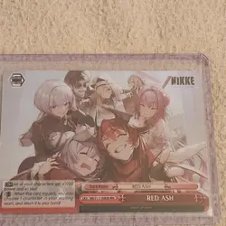 RED ASH - S117-E083R RRR - Weiss Schwarz NIKKE: Goddess of Victory FOIL - Image 1
