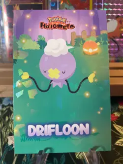 Non-TCG Sleepy Drifloon HoloHalloween Card Database Pokemon 2025 Peru - Image 1