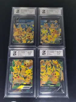 Pikachu V-union Promo 109-110-111-112/S-P Combination Pokemon Card Chinese Z 10 - Image 1
