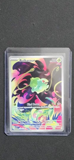Pokemon Bulbasaur Holo Card 133/132 Me01: Mega Evolution NM Condition #2 - Image 1