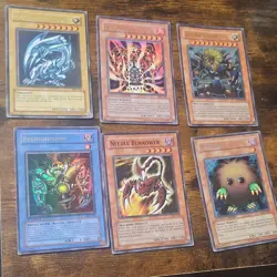 Yu-Gi-Oh! TCG Konami Limited Edition 6 Card Lot Blue-Eyes White Dragon - Image 1