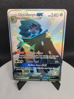 Pokemon TCG Decidueye GX Full Art Holo Card SV47/SV94 Mint Condition NM+ 🔥 - Image 1