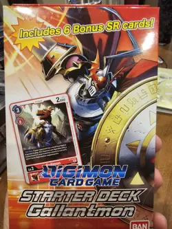 Digimon CCG ST-7 : Starter Deck Gallantmon (54 Cards) Bandai 811039035655 - Image 1
