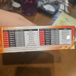 Digimon CCG ST-7 : Starter Deck Gallantmon (54 Cards) Bandai 811039035655 - Image 2