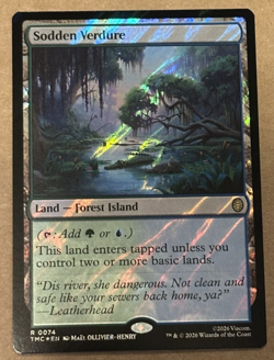 MTG Teenage Mutant Ninja Turtles Eternal-Legal, Sodden Verdure - Surge Foil - Image 1