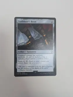 MTG - Trailblazer's Boots - Commander: Final Fantasy NM/M Condition - Image 1