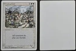 Signed MtG Magic Quinton Hoover Artist Proof _ Revised _ WRATH OF GOD _ 1/100! - Image 1