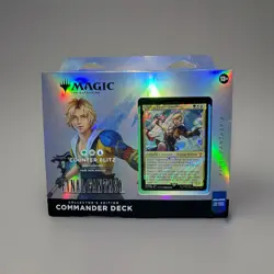 MTG Final Fantasy Tidus Collector’s Edition Counter Blitz Commander Deck - Image 1