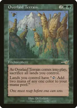 Overlaid Terrain [Nemesis] Magic MTG - Image 1