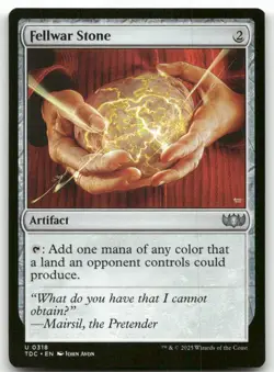 X4 Fellwar Stone #318 MTG Tarkir Dragonstorm TDC NM X4 - Image 1