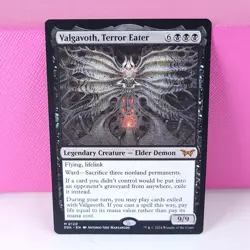 MTG Valgavoth, Terror Eater Duskmourn: House of Horror Regular LP - Image 1