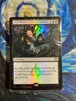 Sealed FOIL Phyrexian Arena & Full Art Borderless Lands x20, Phyrexian Text, MtG - Image 1
