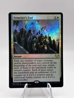 Semester's End 027/275 Foil Strixhaven STX MTG NM - Image 1