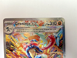 Greninja EX 214/167 2024 Pokemon Twilight Masquerade Special Illustration RARE - Image 4