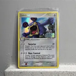 Pokemon Loudred EX Crystal Guardians Rare Reverse Holo 23/100 HP 70 English - Image 1