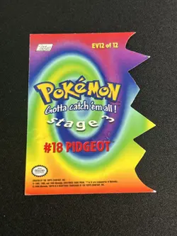 Topps Pokemon Series 2 Pidgeot HVC12 Die cut - Image 2